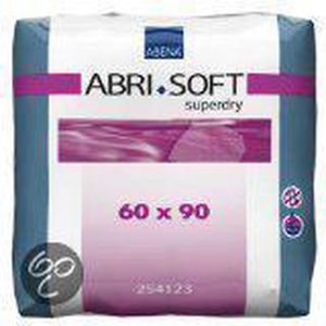 Abena Wegwerp onderleggers Incontinentie - 60 x 90 cm - SuperDry - 30 stuks - matrasonderleggers - absorberend