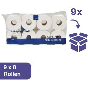 ABENA Toiletpapier Excellent 3-laags - 72 Rollen - 250 vellen per rol (extra veel)