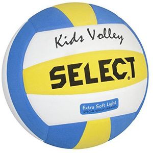 Select Kids 2144600205 volleybal 4, wit/blauw geel