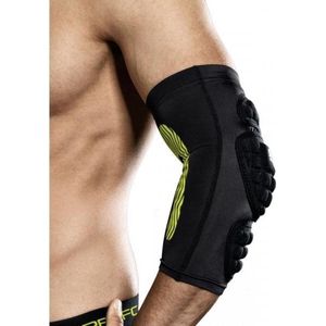 Elleboogbeschermers - Zwart - 82% Polyamide 18% Spandex - Inclusief EVA-Shockpads