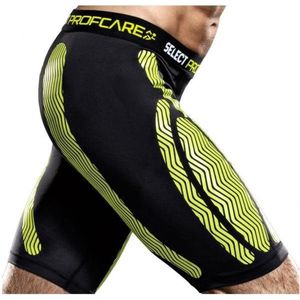 Select Compressie Short - Sportbroeken - zwart - maat L