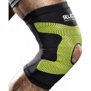 Compressie Kniebeschermer - Zwart - Polyamide en Synthetische Vezels