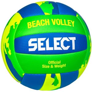 Select champion beach volleybal in de kleur blauw.