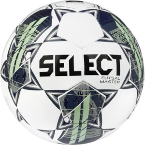 Select Futsal Master (Shiny) V22 Voetbal - Wit | Maat: SZ. FUTSAL