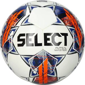 Select Futsal Master (Grain) V22 Voetbal - Wit | Maat: SZ. FUTSAL