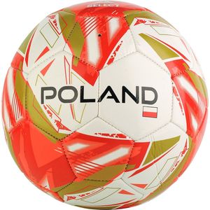 Select Poland Flag Ball POLAND WHT-RED, Unisex, Wit, Bal naar voetbal, maat: 3