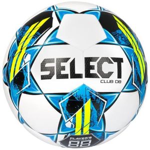SELECT Club DB V22 Voetbal, Wit/Blauw, Maat 3