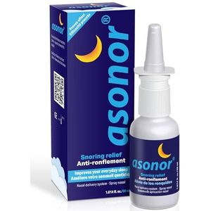 asonor - Nasenspray - 30 ml - Oplossing - Tegen Snurken