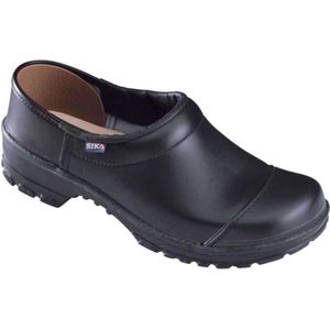 Sika - 2530 Klompen - Zwart - Leer - Waterbestendig, Slipweerstand