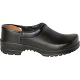 Sika 125 Klompen - Zwart - Waterbestendig Leer - Slijtvast Comfort