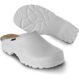 SIKA - 8105 Flex LBS Clog OB O.H. Wit - Comfortabele Klomp - Antislip Zool