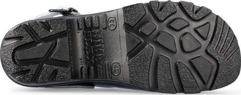 SIKA 8985 Flex LBS Klomp Open Hak met Strap SB Wit - Stalen Neus - Ademend Leer - Waterbestendig