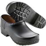 Sika - Traditionel - Klompschoen - Zwart - Leer