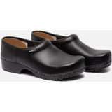 Sika - Traditionel - Klompschoen - Zwart - Leer