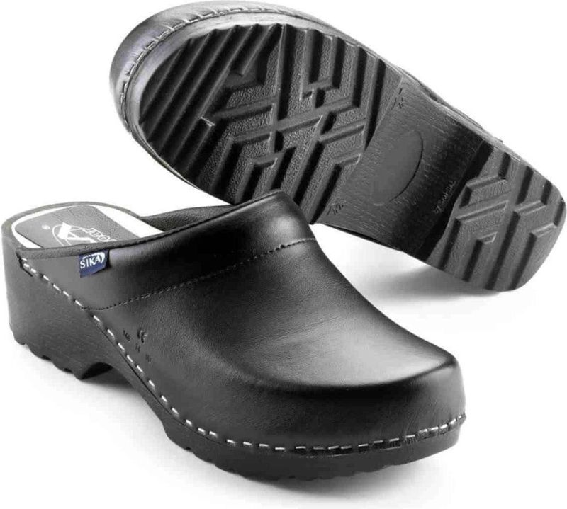 SIKA 148 Klomp Traditionel Open Hak - Wit - PU - Ademend en Waterafstotend