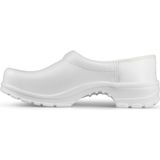 Sika - 125 Klomp Dichte Hak OB - Wit - Houten Binnenzool - PU Comfort Loopzool