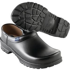 Sika - 125 Klomp Dichte Hak OB - Wit - Houten Binnenzool - PU Comfort Loopzool