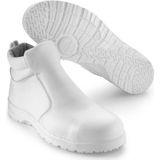 SIKA - 19241 Fusion Boot met Rits - Wit - S2 - Stalen Neus - Waterbestendig