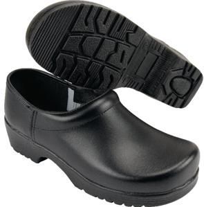 Sika - Flexika - Klompschoen - Zwart - Leer - Ademend
