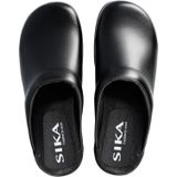 Sika - Flexika - Klomp - Zwart - Leer - PU Zool