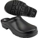 Sika - Flexika - Klomp - Zwart - Leer - PU Zool