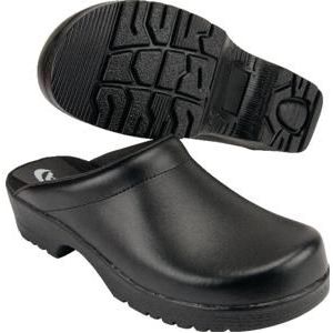 Sika - Flexika - Klomp - Zwart - Leer - PU Zool