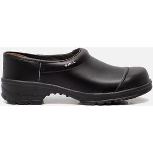 SIKA 2530 Klomp Dichte Hak PU - Zwart - Polyurethaan