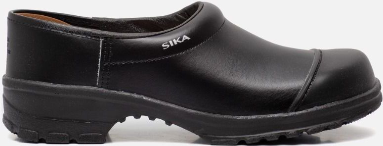 SIKA 2530 Klomp Dichte Hak PU - Zwart - Polyurethaan