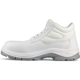 SIKA Beat Mid - S2 - Hoge Veterschoen - Wit - Waterafstotend Microfiber