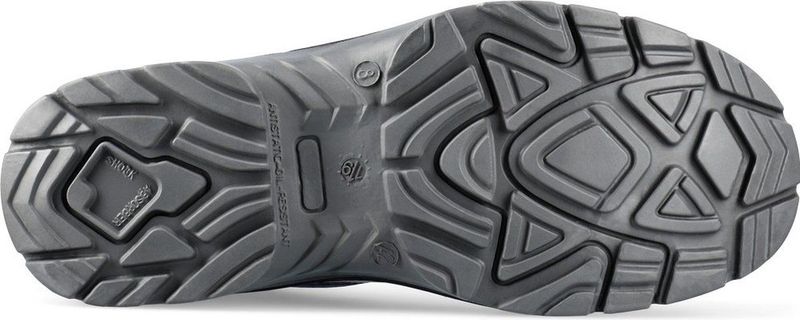 SIKA Beat Mid - Hoge Veterschoen - Zwart - Microfiber - Slipbestendig