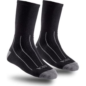 SIKA Wool 703701 - Werksokken - Zwart - Wol/Acryl