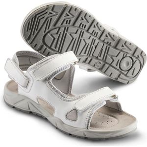 Sika - 22265 Motion Sandaal - Wit - Volnerfleer - Flexibel