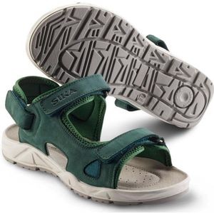 Sika - 22224 Motion Sandaal - Groen - Nubuck