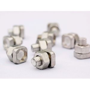 Vijzen en bouten alu - set van 10 stuks