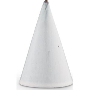 Kähler Design Glazed Cone - 11 cm - Licht Grijs