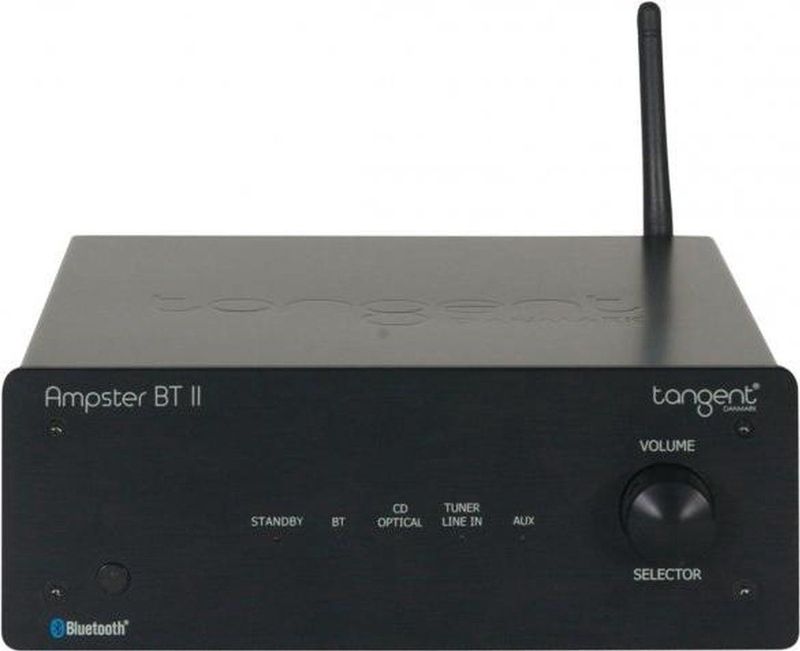 Tangent - Ampster BT II - Stereoversterker - Zwart - Compacte Bluetooth Versterker