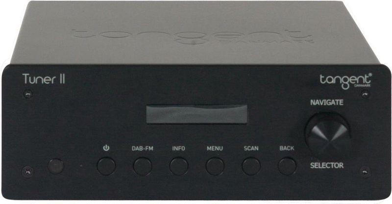 Tangent - Tuner II - DAB+ en FM Tuner - Zwart - Compact