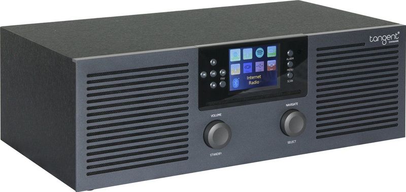 Tangent - Radio Fem - Tafelradio - Zwart - Ingebouwde CD Speler