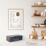 Tangent - Radio Fem - Radio - Bruin - Hout