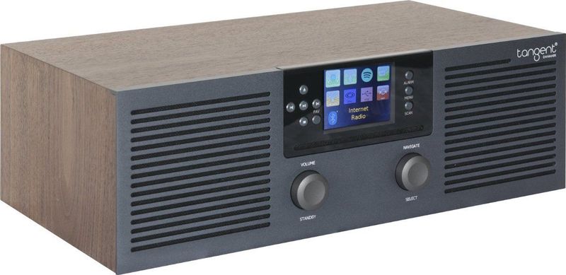 Tangent - Radio Fem - Radio - Bruin - Hout