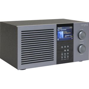 Tangent - Radio Tre - Tafelradio - Internet Radio - Zwart - Hout