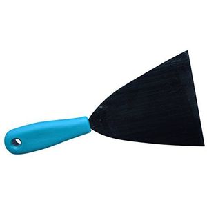 Maya Professional Tools 88100-2 spatel, roestvrij staal, flexibel met plastic handvat, FBK/levensmiddelhygiëne, 120 mm, blauw