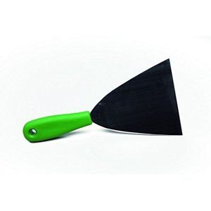 Maya Professional Tools 88100-5 spatel, roestvrij staal, flexibel met plastic handvat, FBK/levensmiddelhygiëne, 120 mm, groen