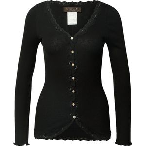 Rosemunde - Cardigan - Zwart - 70% Zijde 30% Katoen
