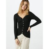 Rosemunde - Cardigan - Zwart - 70% Zijde 30% Katoen