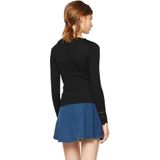 rosemunde Langarmshirt »Benita Silk Blouse«, Vintage-Spitzenbesatz am Ausschnitt, elastische Spitze an den Ärmeln