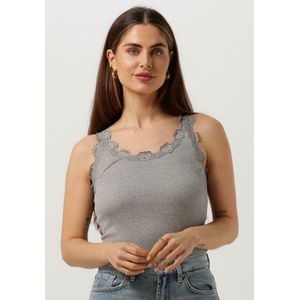 Rosemunde - Zijden Top - Mouwloos - Zwart - Zijde