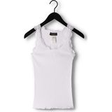 Rosemunde - Lace Top 5205 - Top - Wit - 70% Zijde, 30% Katoen
