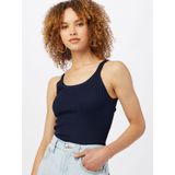 Rosemunde - Top - Navy - Mouwloos - Aansluitende Pasvorm
