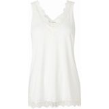 Rosemunde - Mouwloze Top - Blauw - Hoogwaardige Stof